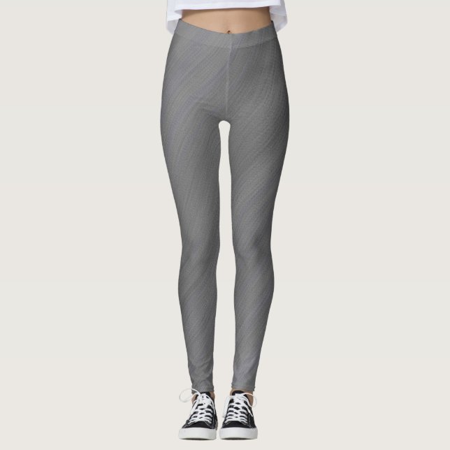 Graue Leggings (Vorderseite)