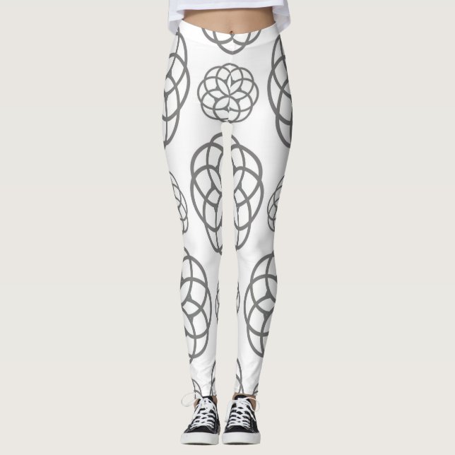 Graue Leggings (Vorderseite)