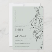 GRAUE LINE ZEICHNEND BLUME WIR GEBEN DIE KNOCHENEI