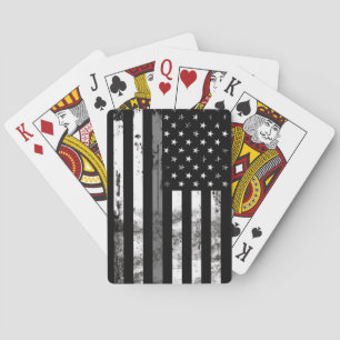 Graue Linie Flaggen-Korrekturoffizier-Spielkarten Spielkarten
