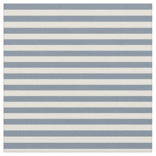 Graue Linien in Beige und Light Slate Stoff