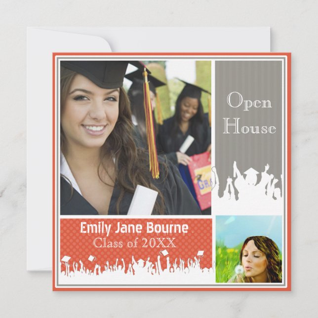 Graue Mandarine Tango Senior Picture Class von 201 Ankündigung (Vorderseite)