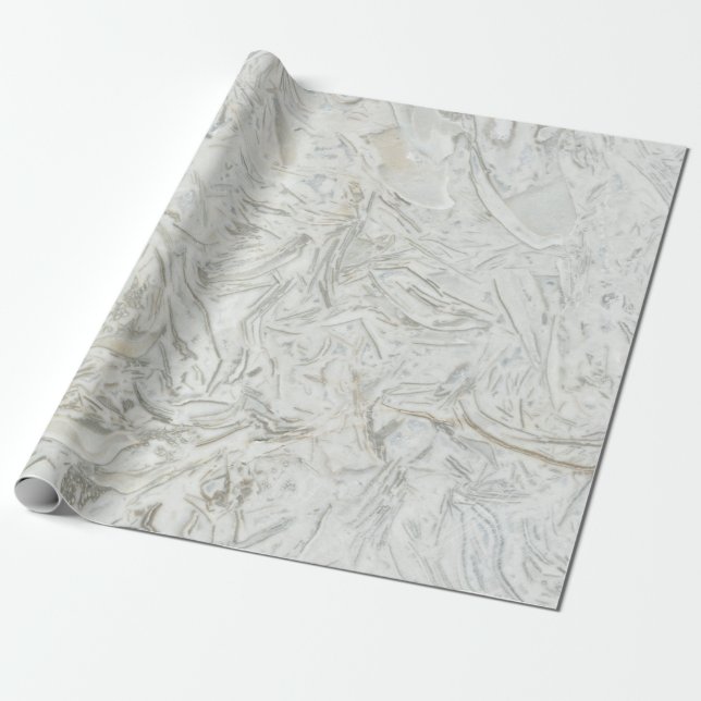 Graue Marmoroberflächen Geschenkpapier (Ungerollt)
