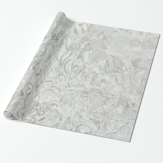 Graue Marmoroberflächen Geschenkpapier (Ungerollt)