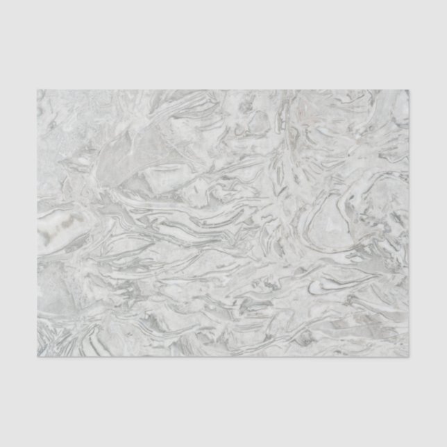 Graue Marmoroberflächen Seidenpapier (Vorderseite)