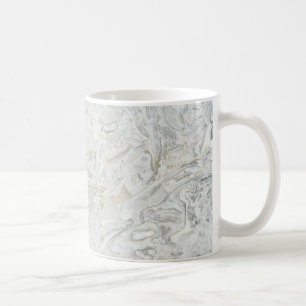 Graue Marmoroberflächen Tasse