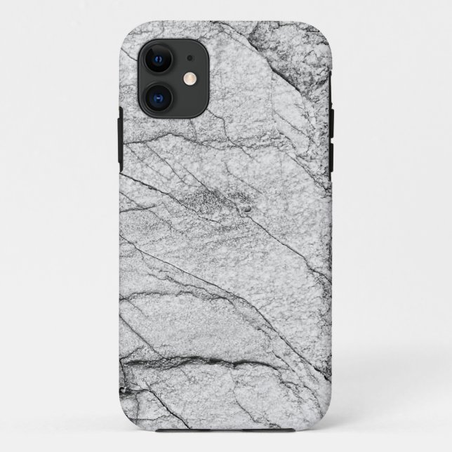 Graue Marmorplatte Case-Mate iPhone Hülle (Rückseite)