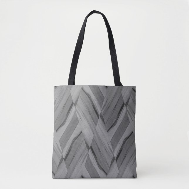 Graue Marmorplatte Tote Bag (Vorderseite)