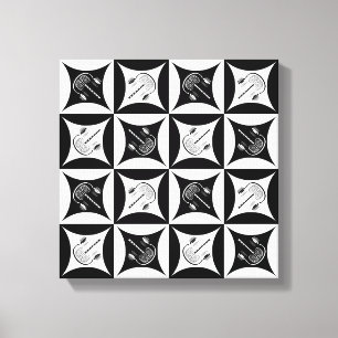 Graue Materie im Loch in der Barenttür Leinwanddruck