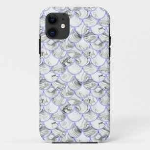 Graue Meerjungfrauen Case-Mate iPhone Hülle