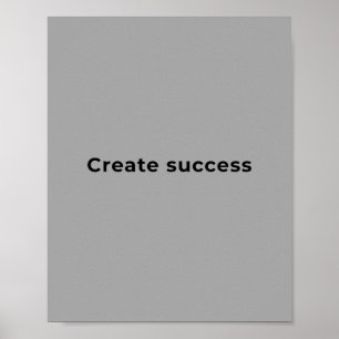 Graue minimalistische Wandkunst-Typografie  Poster