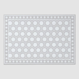 Graue moderne Bone-Inlay-Decoupage-Papier Seidenpapier