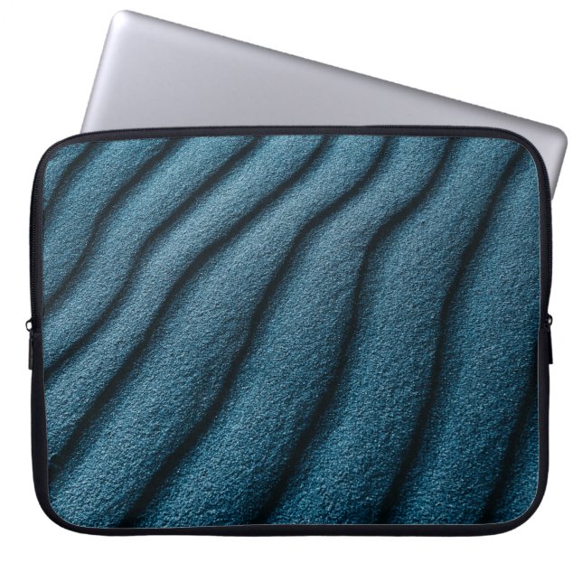 graue Oberfläche Laptopschutzhülle (Vorderseite)