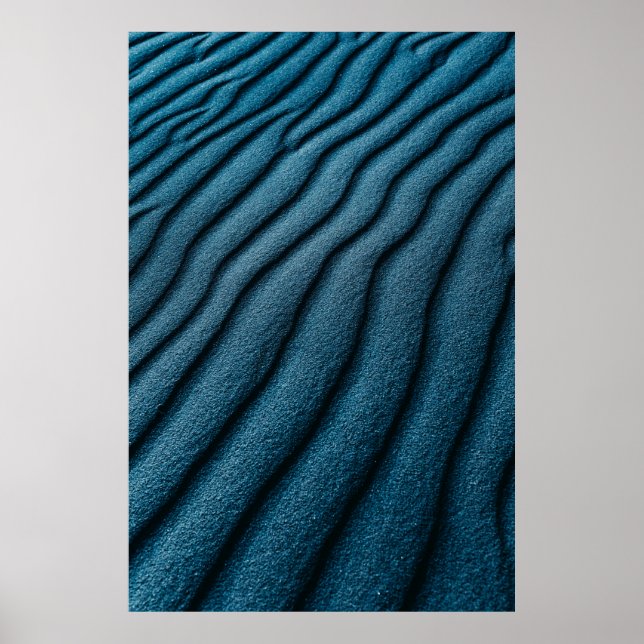 graue Oberfläche Poster (Vorne)