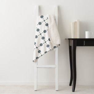 Graue Polka Dots, Polka Dot Pattern, Dots, Dotter Sherpadecke