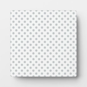 Graue Polka-Punkte ändern Alle Farbklick anpassen Fotoplatte