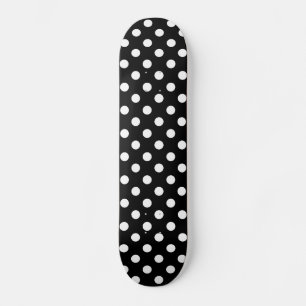 Graue Polka-Punkte ändern Alle Farbklick anpassen Skateboard