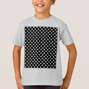 Graue Polka-Punkte ändern Alle Farbklick anpassen T-Shirt