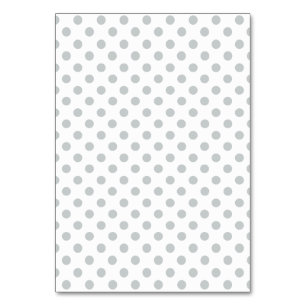 Graue Polka-Punkte ändern Alle Farbklick anpassen Tischnummer