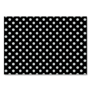 Graue Polka-Punkte ändern Alle Farbklick anpassen Tischnummer