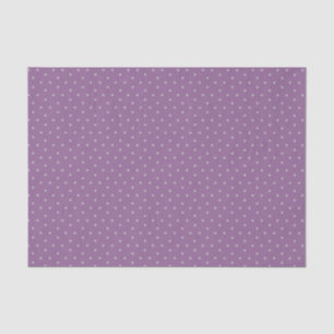 Graue Polka-Punkte im Lila Hintergrund Seidenpapier