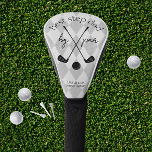 Graue Raute am besten nach Par Geschenk für ihn Golf Headcover
