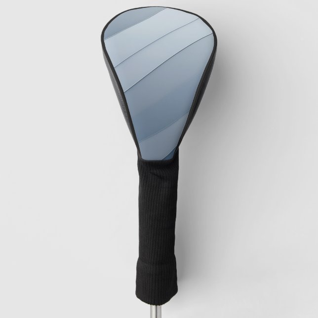 Graue Rechtecke angepasst Golf Headcover (Vorderseite)