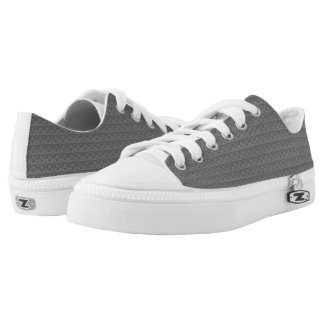 Graue Rhombus™ M/W niedrige Spitzenschuhe Niedrig-geschnittene Sneaker