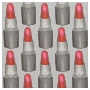 Graue rote Lipstick Kosmetik Makeup Schönheit Stoff