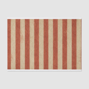 Graue rote Streifen (vertikal) Seidenpapier