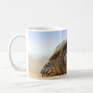 GRAUE SANDSCHILDKRÖTE KAFFEETASSE