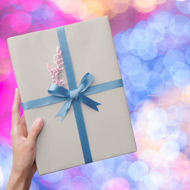 Graue Solid-Farbe Geschenkpapier (Von Creator hochgeladen)
