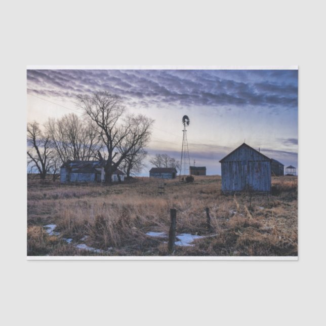 Graue Steine in einem braunen Grasfeld abtragen Seidenpapier (Vorderseite)