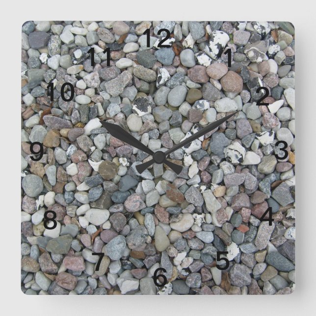 Graue Steine - Uhr (Vorderseite)