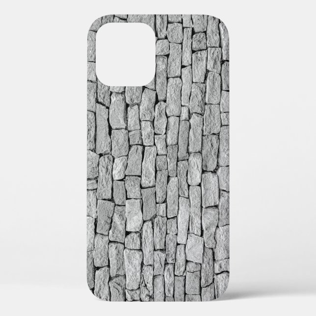 Graue Steinmauer, abstrakter Hintergrund. Case-Mate iPhone Hülle (Rückseite)