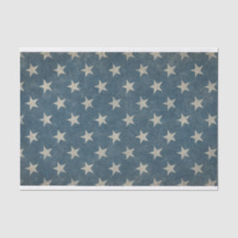 Graue Sterne mit blauem Hintergrund Seidenpapier