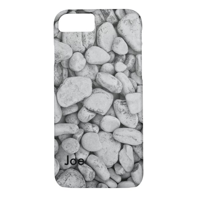 Graue Stones iPhone 7 Fall Case-Mate iPhone Hülle (Rückseite)