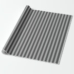 Graue Streifen Geschenkpapier<br><div class="desc">Graues gestreiftes Packpapier.</div>