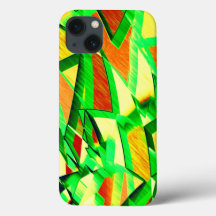 Graue Streifen über rotes Bild mit Drizzle