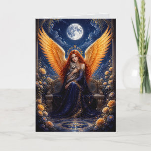 Graue Tabby-Beileidskarte Karte