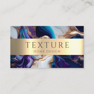 Graue Tintenmuster-Marmor-Textur-Steinmuster Visitenkarte