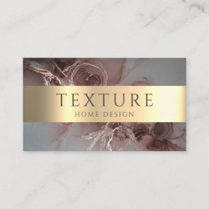 Graue Tintenmuster-Marmor-Textur-Steinmuster Visitenkarte