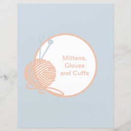 Graue Trennseite Einsetzen des Patterns Binder