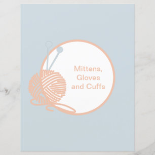 Graue Trennseite Einsetzen des Patterns Binder