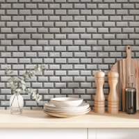 Graue U-Bahn-Tile