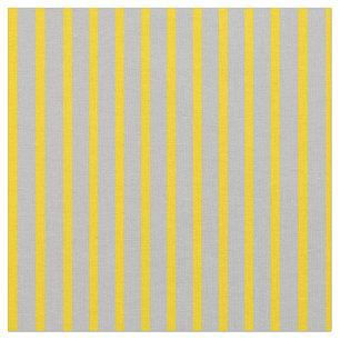 Graue und gelbe farbige Linien Stoff