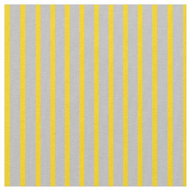 Graue und gelbe farbige Linien Stoff (Nahaufnahme)