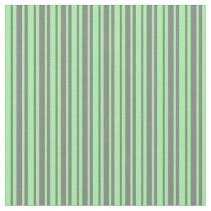 Graue und grüne Linse/Streifenmuster Stoff
