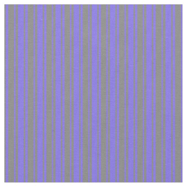 Graue und mittelschwere Blaustreifen Stoff (Nahaufnahme)