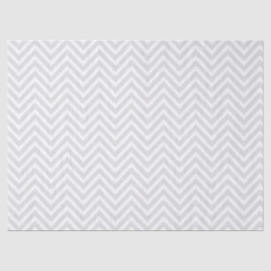 Graue und weiße Chevron-Seidenpapier Seidenpapier